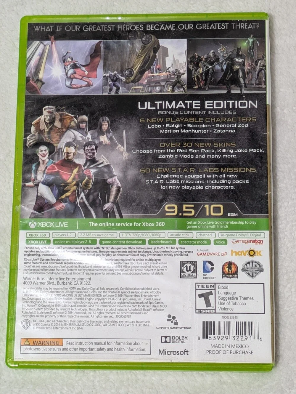Injustice: Gods Among Us Ultimate Edition (Xbox 360)